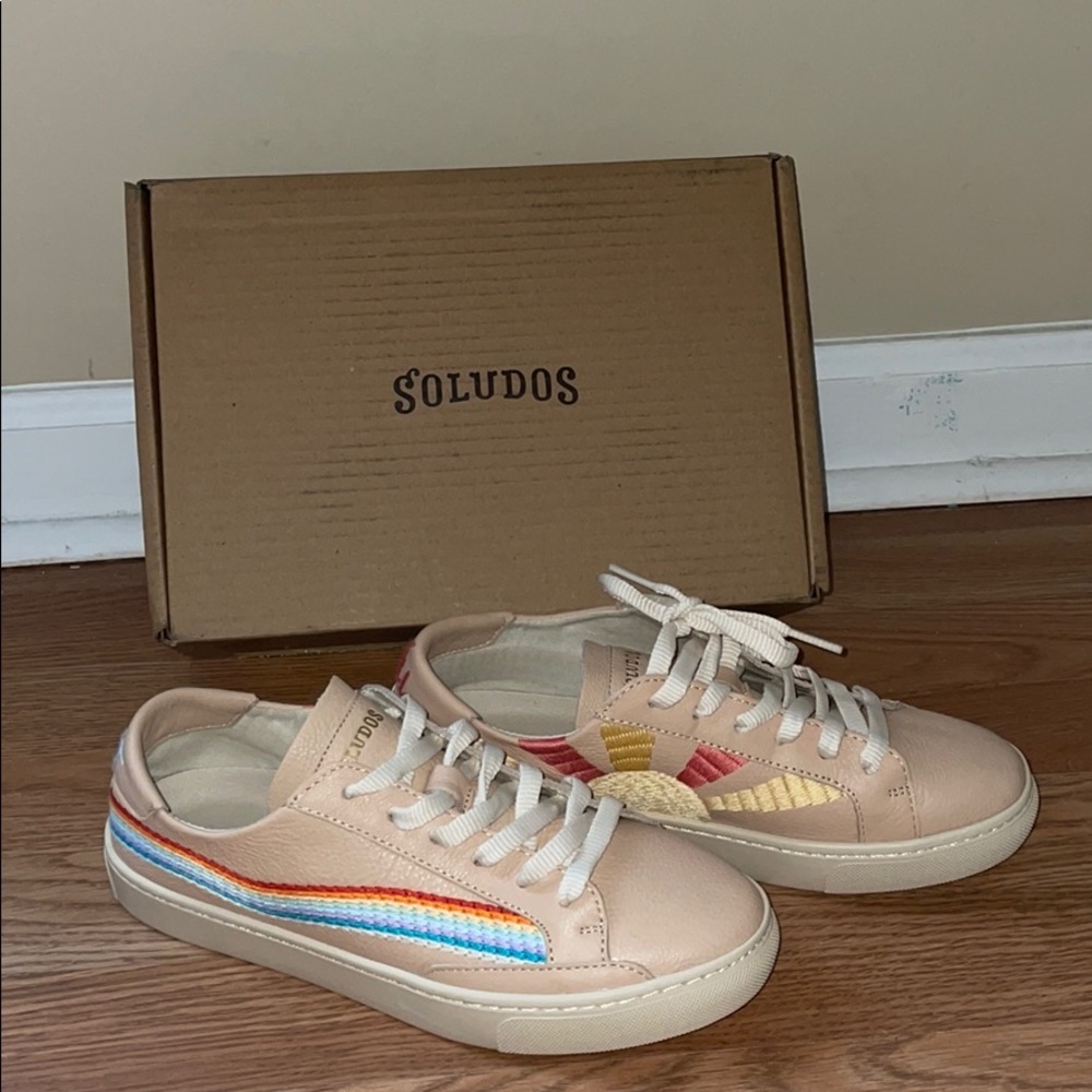 Rainbow Wave Sneakers